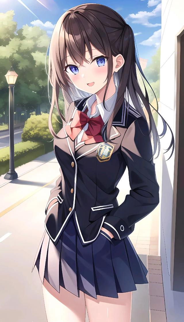 JK女孩，高清壁紙，高級(jí)感