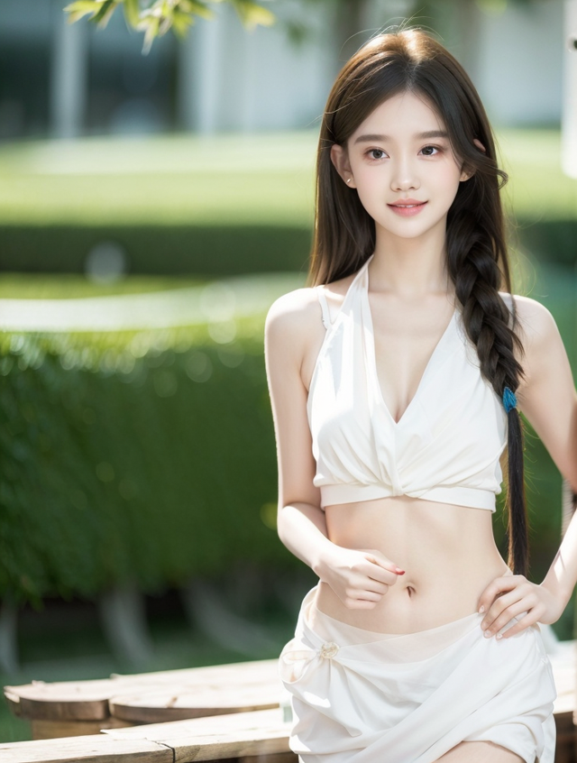清純美女夏日比基尼寫真照片