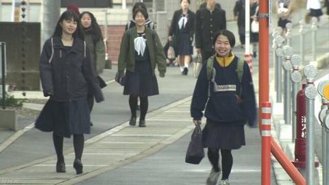 日本一高中允許穿黑色褲襪 女學(xué)生曾大冷天光著腿上下學(xué)