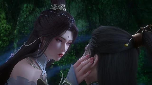 大戰(zhàn)結(jié)束清漪大美女洗澡，仰身出水姿勢太誘人，難怪石昊扛不住