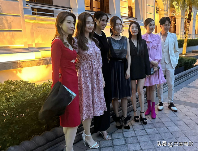香港這一夜，馬明吳卓羲帥氣有型，蔡思貝清純，陣容堪比TVB臺慶