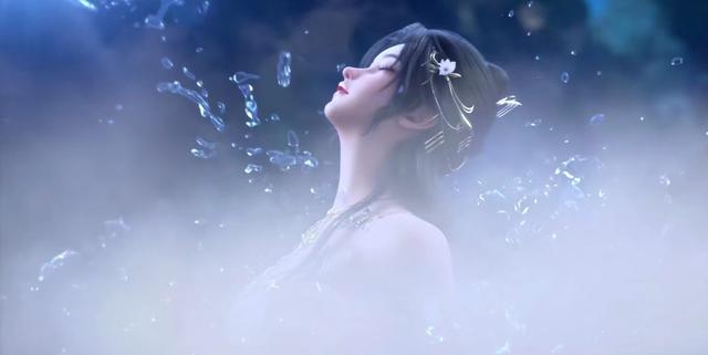 大戰(zhàn)結(jié)束清漪大美女洗澡，仰身出水姿勢太誘人，難怪石昊扛不住