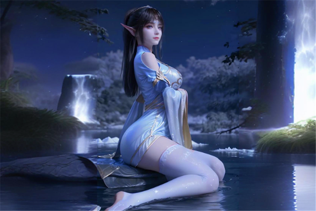 斗破蒼穹中來自中州的6位美女：韓月美腿修長，鳳清兒高傲圣潔