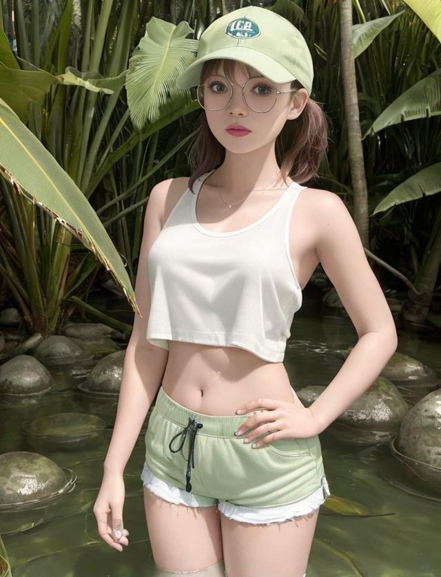 街機游戲愛穿熱褲的少女，白花花總讓人分心