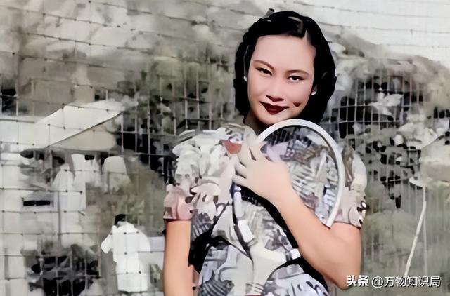 電影皇后胡蝶罕見私房照：膚白貌美身材豐腴，美艷不可方物！