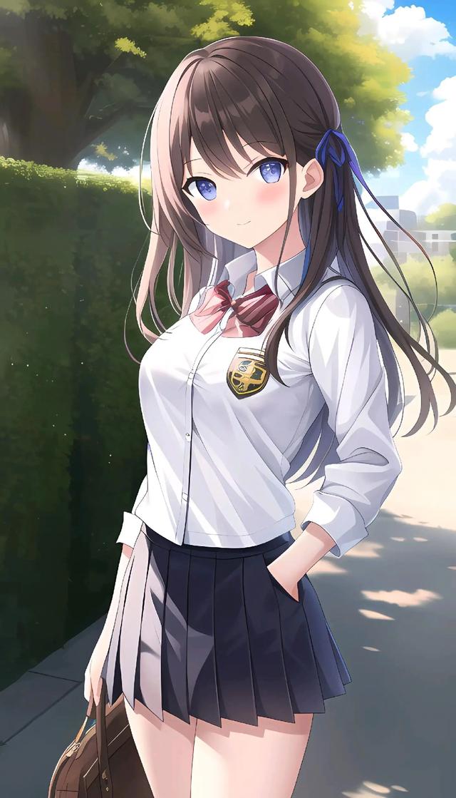JK女孩，高清壁紙，高級(jí)感