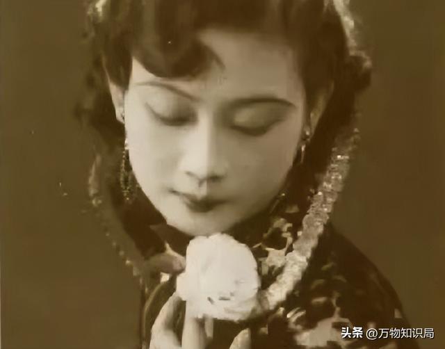 電影皇后胡蝶罕見私房照：膚白貌美身材豐腴，美艷不可方物！