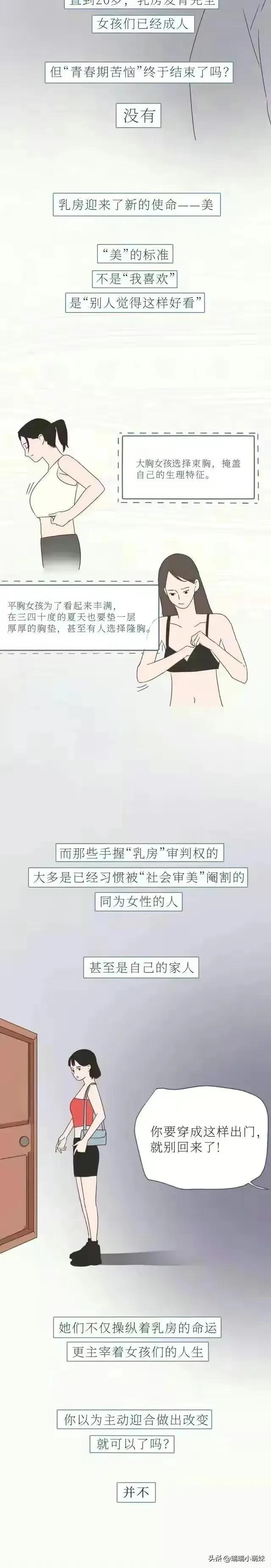 女人的胸，男生你懂多少？（漫畫）