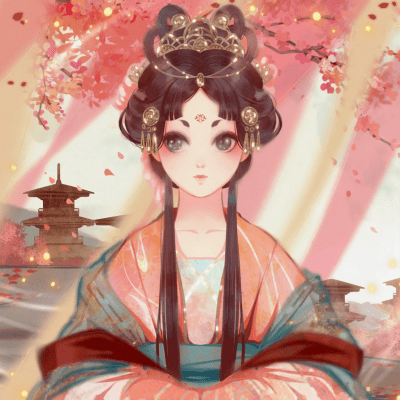 高清古裝動漫美女，可做頭像｜一顧傾人城，再顧傾人國