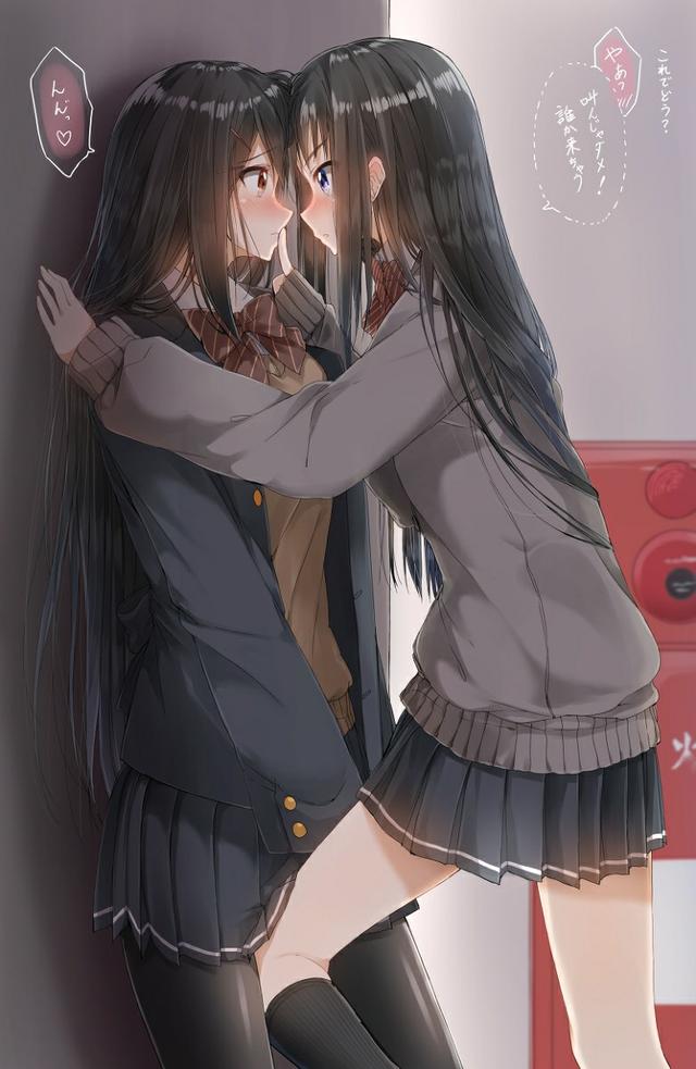 【P站美圖推薦】#012期 制服百合特輯