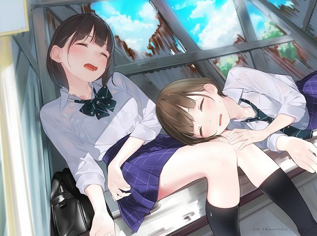 【P站美圖推薦】#012期 制服百合特輯