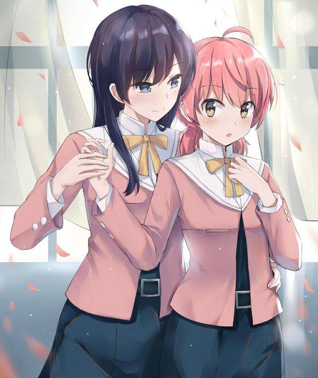 【P站美圖推薦】#012期 制服百合特輯