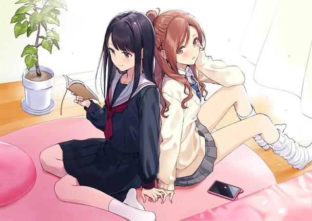【P站美圖推薦】#012期 制服百合特輯