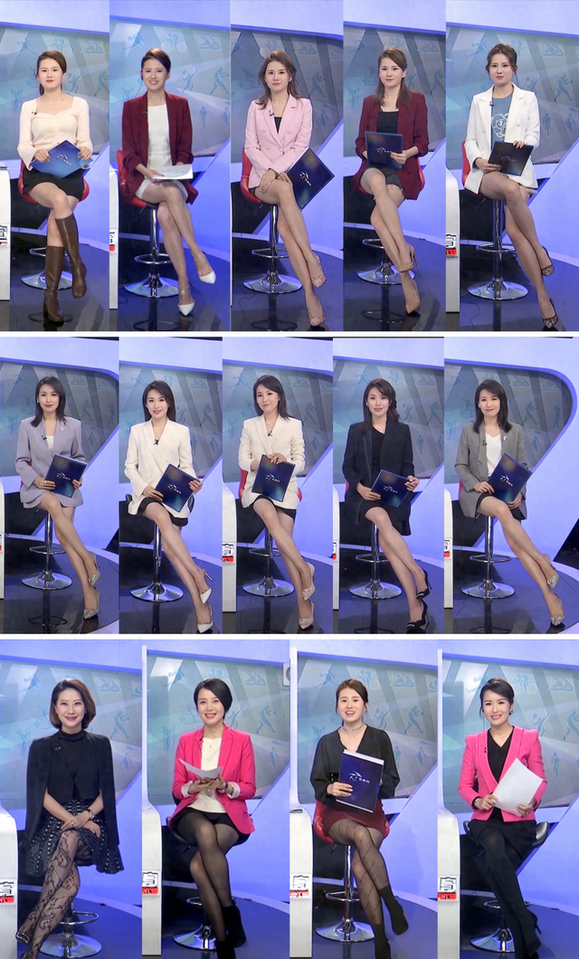 廣東電視臺(tái)體育頻道6位美女主持人美腿高跟，盡顯御姐氣質(zhì)！