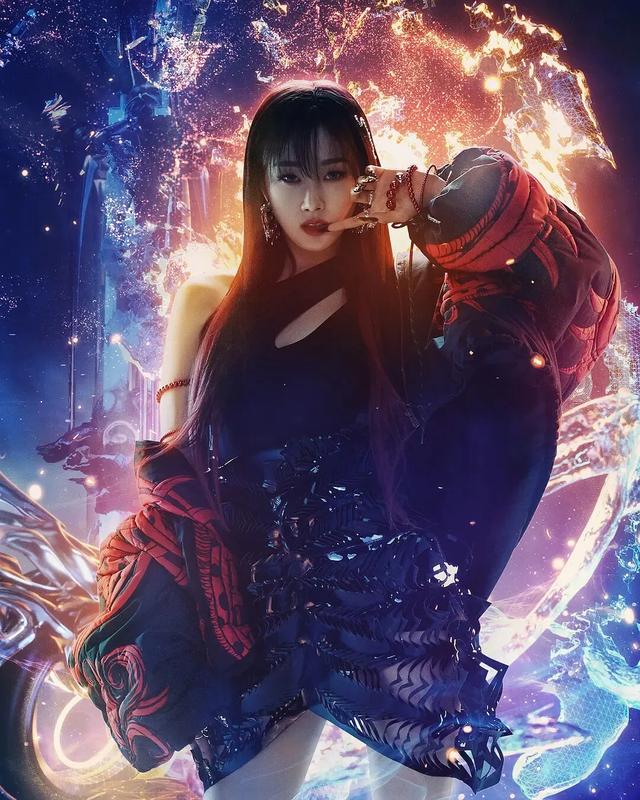 日韓混血性感女星-內永枝利，美女模特寫真