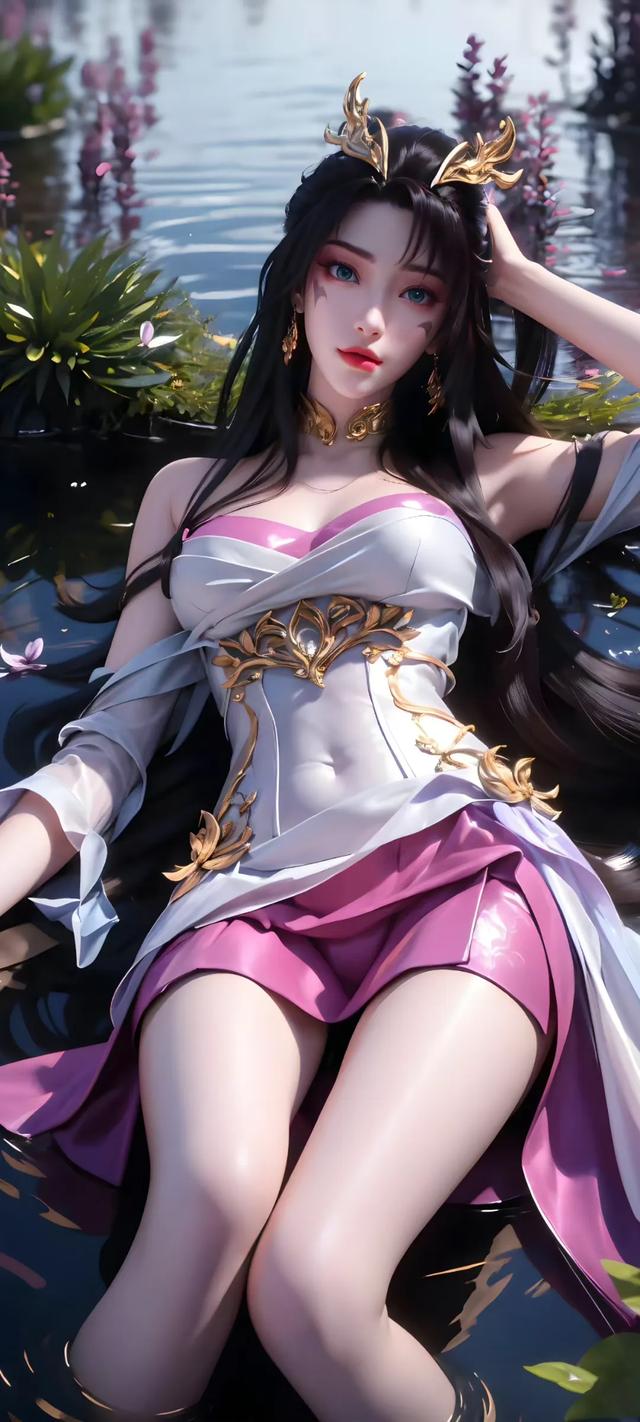 性感動(dòng)漫女神，天狐仙子身段兒太漂亮了，這樣的魔女讓人著魔。