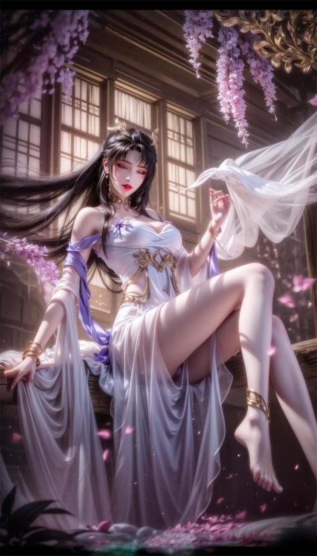 性感動(dòng)漫女神，天狐仙子身段兒太漂亮了，這樣的魔女讓人著魔。
