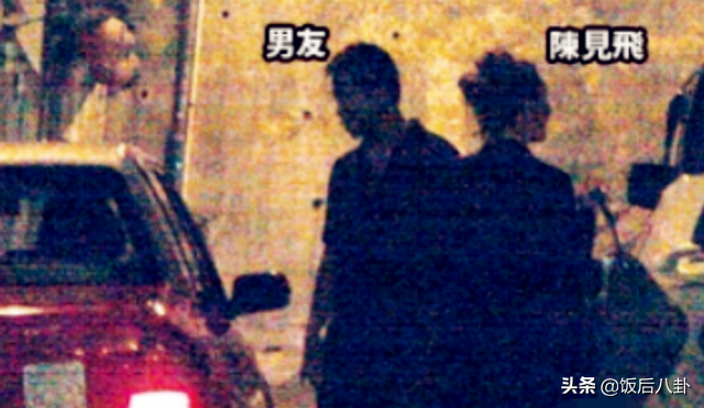 陳冠希姐姐與黑人男友街頭熱吻秀恩愛，一黑一白畫風有點怪