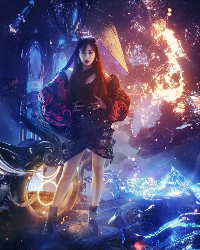 日韓混血性感女星-內永枝利，美女模特寫真