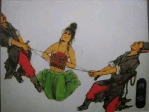 古代女子刑法之一“乳刑”過程殘忍至畫面不忍直視