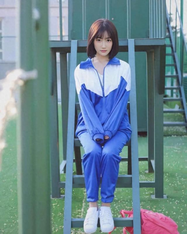 “最美校服女生”高晴黑絲寫(xiě)真，這才是人間尤物！
