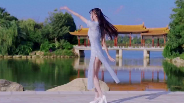 性感高跟，旗袍美女之舞，風(fēng)姿卓越，竟顯妖嬈，她來了《廣...