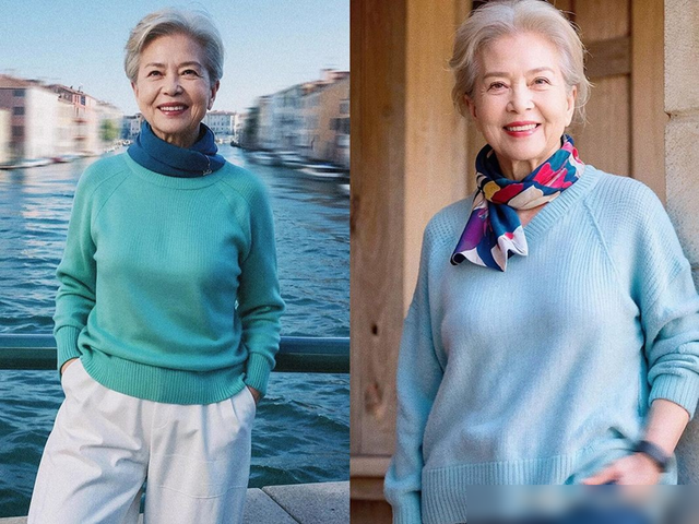 被這位70歲銀發(fā)奶奶驚艷到：穿衣樸素，白發(fā)不染，優(yōu)雅有氣質(zhì)
