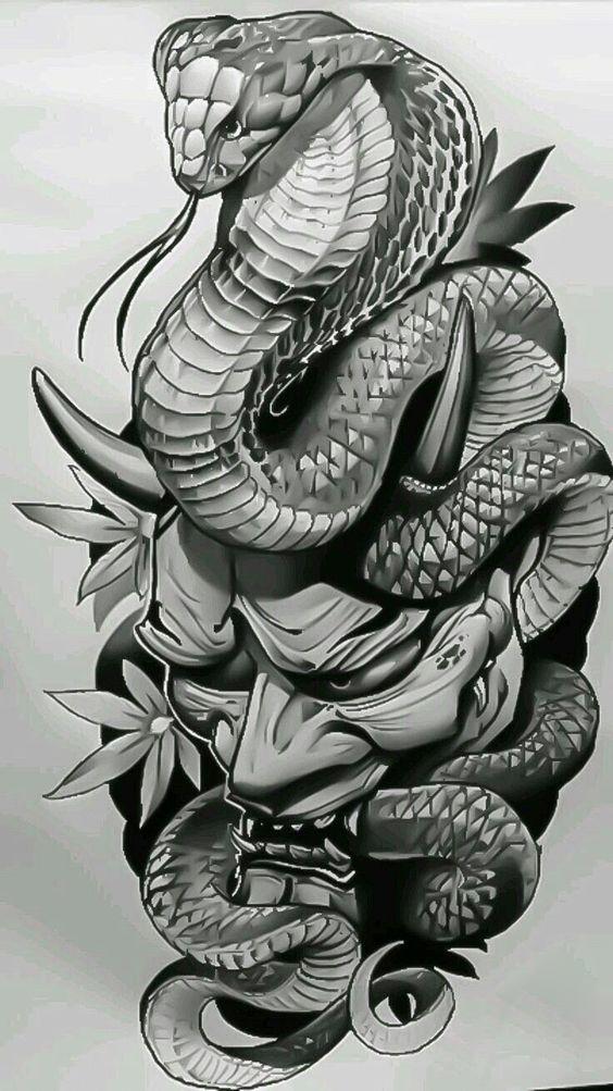 當(dāng)素描遇到紋身，會(huì)是怎樣的碰撞呢？