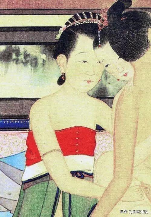 中國古代女子內衣，欲遮還羞！最性感和大膽的還是訶子與肚兜