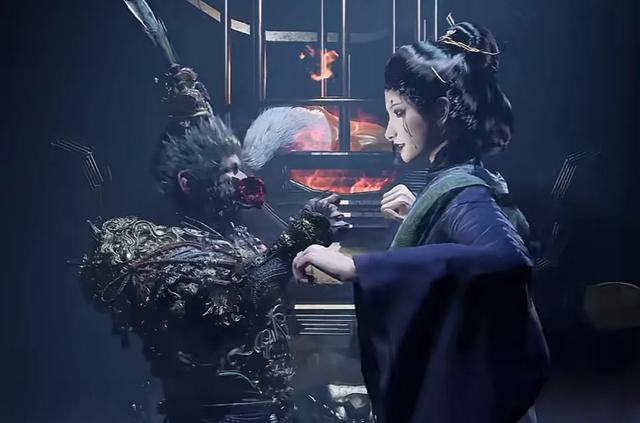 黑神話悟空：玩家自制DLC，蜘蛛四妹全裸被紅絲帶捆綁！