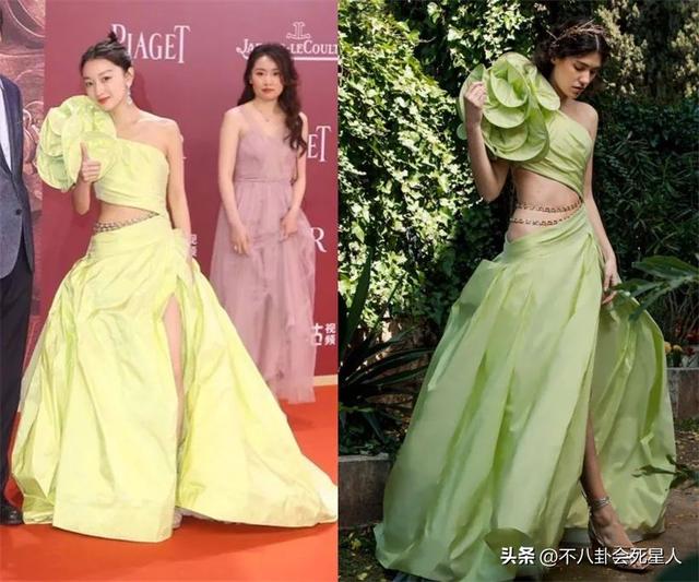 趙麗穎的副乳，楊冪的扁屁股，鞠婧祎的腿，女明星的身材也很真實