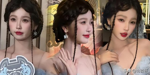 深圳這一夜，趙露思、林允的胸，露背的娜扎，都敗給了朱珠的深V