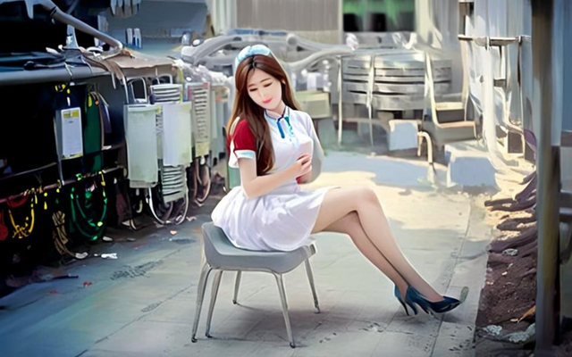 碰到美女同事就害羞，怎么辦？