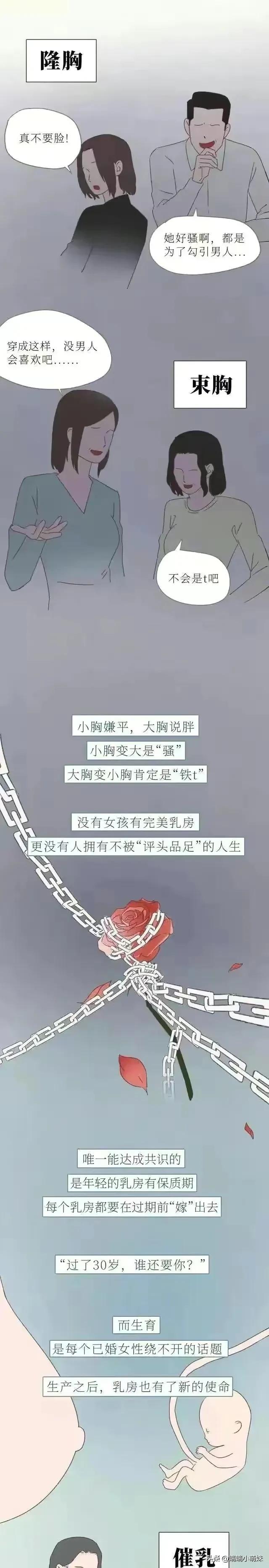 女人的胸，男生你懂多少？（漫畫）