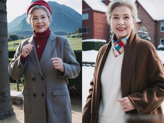 被這位70歲銀發(fā)奶奶驚艷到：穿衣樸素，白發(fā)不染，優(yōu)雅有氣質(zhì)