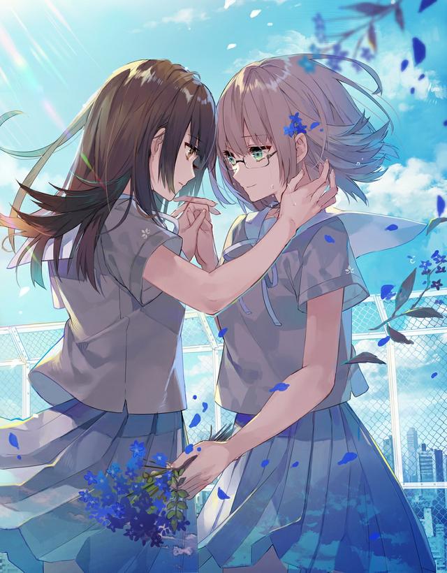【P站美圖推薦】#012期 制服百合特輯