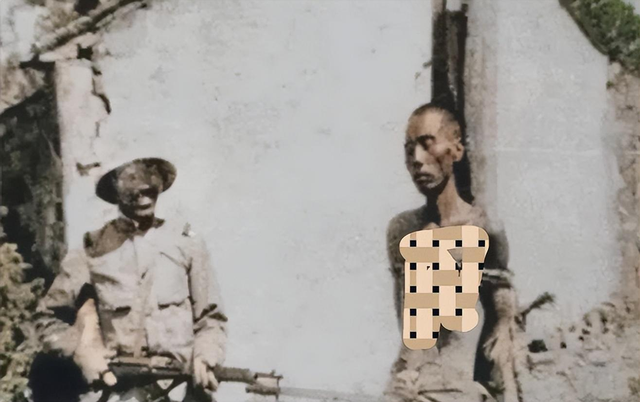 日軍獸行照片：當(dāng)著父親的面玷污他女兒，臨走還殘忍割下妻子乳房