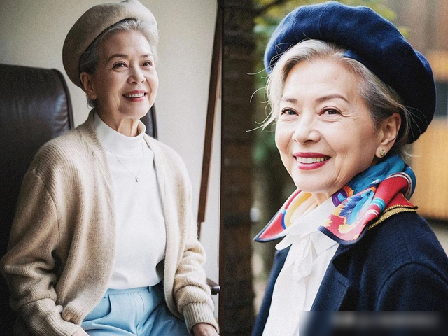 被這位70歲銀發(fā)奶奶驚艷到：穿衣樸素，白發(fā)不染，優(yōu)雅有氣質(zhì)