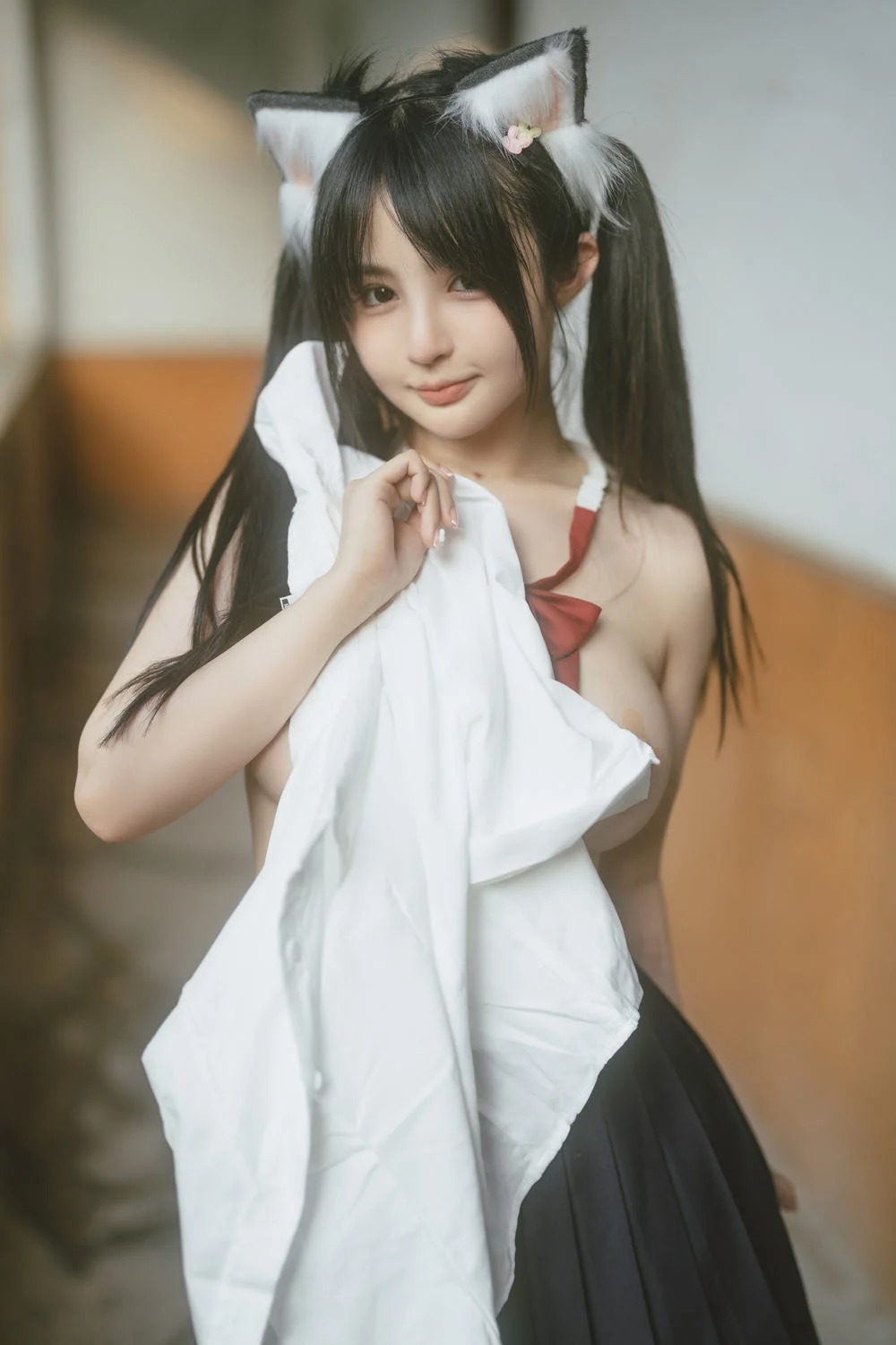 誘惑學(xué)生裝美女