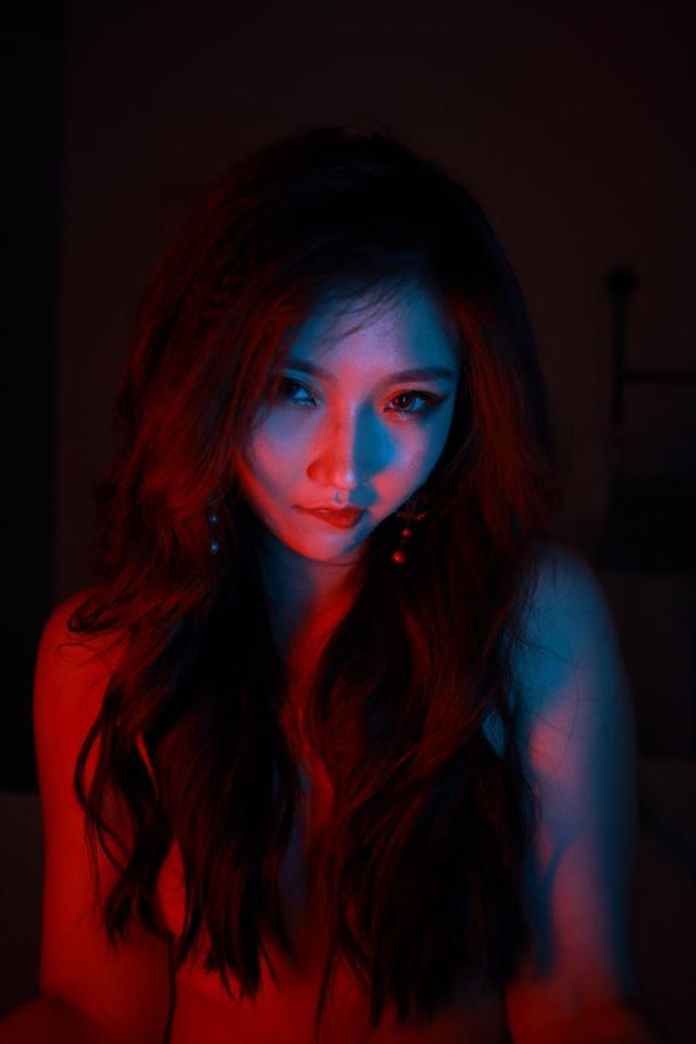 性感的身材誘人的風情