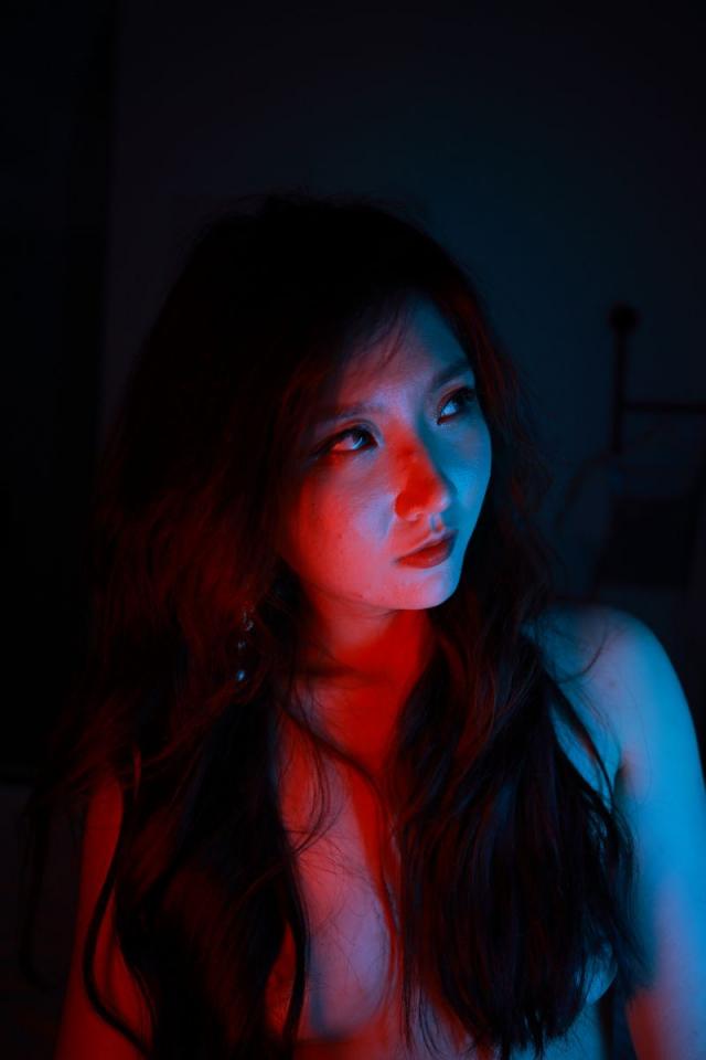 性感的身材誘人的風情