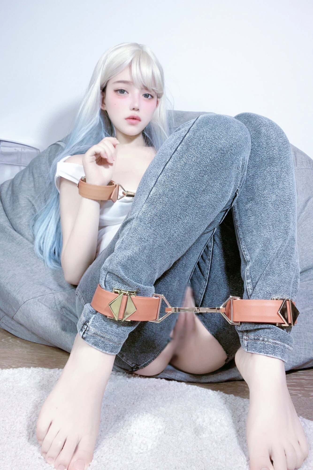 誘惑人的美女